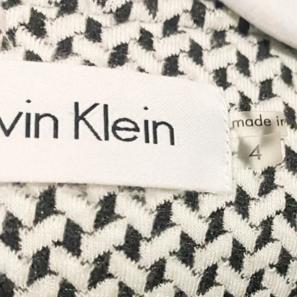 Calvin Klein ruffle open front cardigan sweater 4